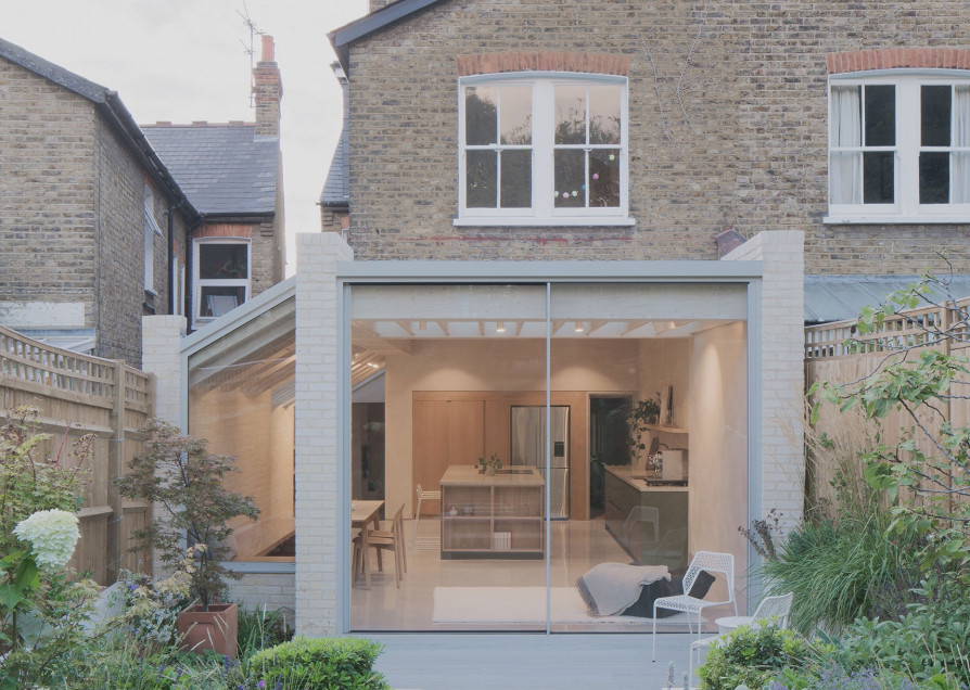 Stepped Wall House